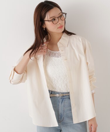 〈a／mie〉オーバーシャツ　26SS