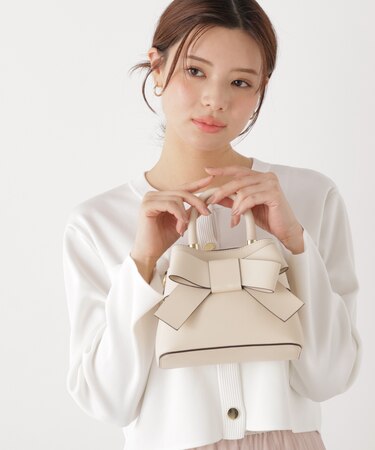 フロントリボンバッグミニ