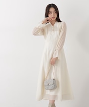 バックレースアップレディワンピース　26SS