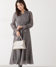 バックレースアップレディワンピース　26SS