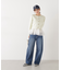 〈a／mie〉カーブデニムパンツ　26SS