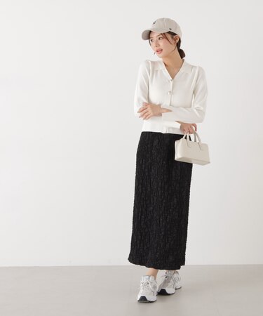 ジャガードナロースカート