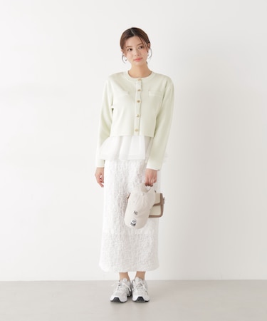 ジャガードナロースカート