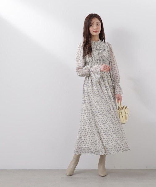 シアーシャーリングワンピース