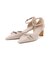 ストラップパンプス