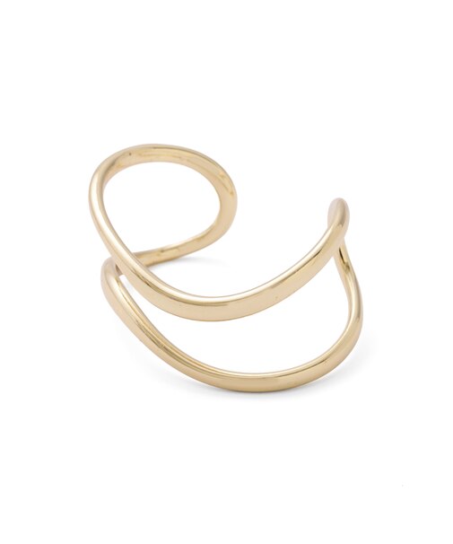 ダブルラインバングル