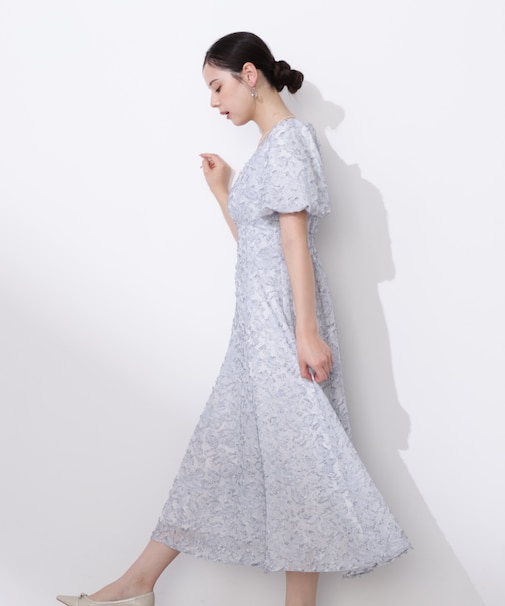 <L>シアージャガードレディワンピース