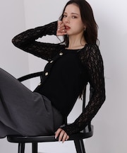 <L>MIXキャミオールインワン