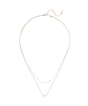 2連トップビジューネックレス