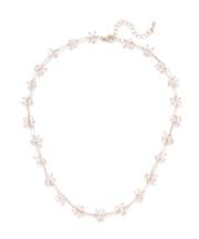 クリアビーズネックレス