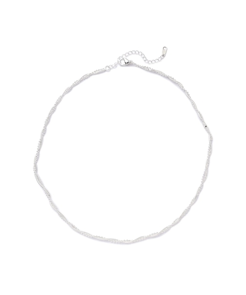 ボール2連チェーンネックレス