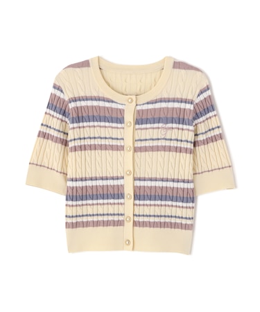 ＜山内ともなさんコラボ＞ケーブルカーディガン