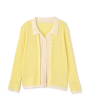 ＜今村朱里さんコラボ＞レイヤード風リブニット