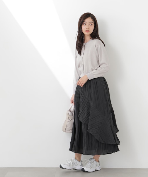 ワッシャーティアードスカート