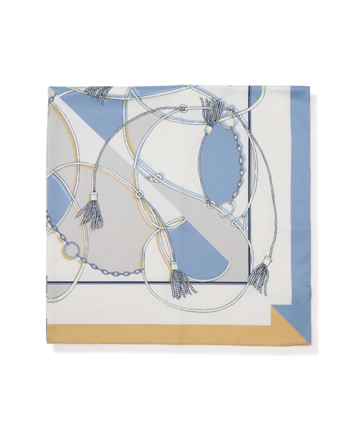 チェーンループ柄スカーフ