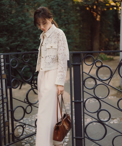 谷川菜奈さんコラボ＞チェーン付きワイドパンツ 25AW｜プロポーション