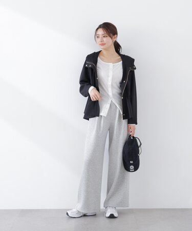 〈a／mie〉カットイージーワイドパンツ　26SS