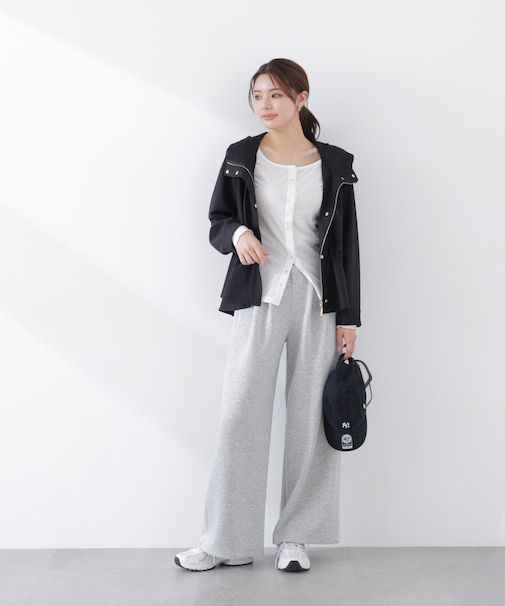 〈a／mie〉カットイージーワイドパンツ　26SS