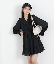 《EDIT COLOGNE》ラッフルミニワンピース　26SS