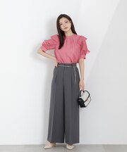 チェーン付きワイドパンツ　26SS