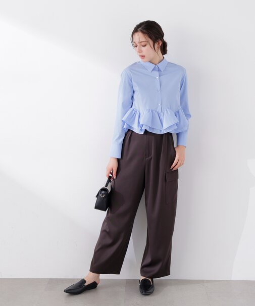 〈a／mie〉カーゴパンツ　26SS