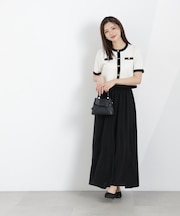 ゴムシャーリングギャザースカート