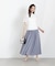 ゴムシャーリングギャザースカート