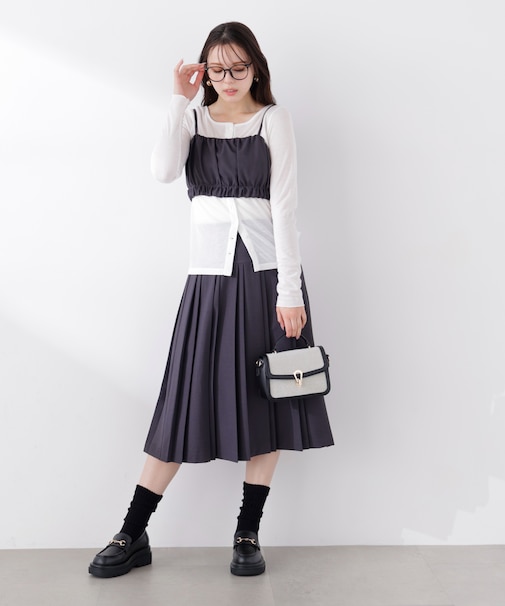 ミディープリーツスカート 26SS