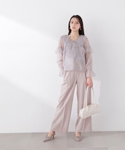 サイドリボンタックパンツ　26SS