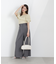 ウエストリブワイドパンツ　26SS