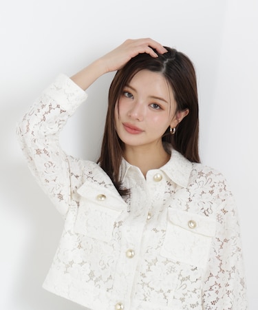 レースブルゾン