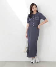 〈a/mie〉ステッチニットSETUP 26SS