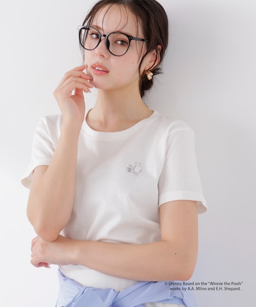 ワンポイント刺繍Tシャツ