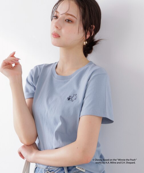 ワンポイント刺繍Tシャツ