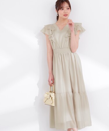 ラッフルスリーブワンピース 26SS