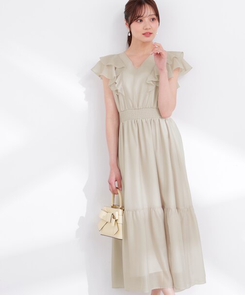 ラッフルスリーブワンピース 26SS