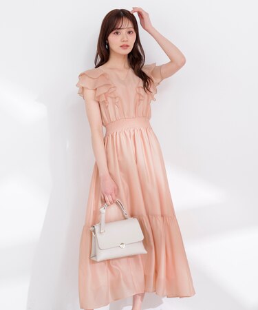 ラッフルスリーブワンピース 26SS