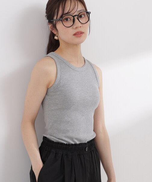 〈a/mie〉カップ付きアメスリ 26SS