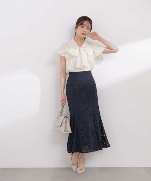 レースマーメイドスカート