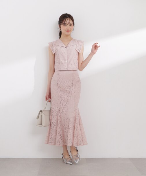 レースマーメイドスカート