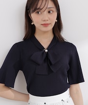 3wayタイ付きニット