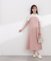 ポロカラードッキングワンピース