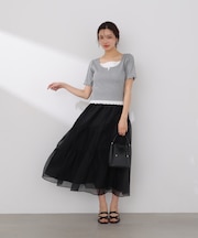 アシメティアードスカート 26SS