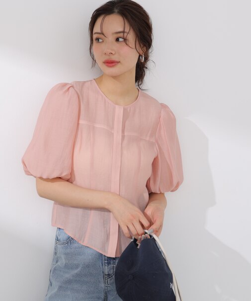 バルーンスリーブレディブラウス 26SS