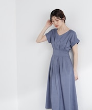 ウエストタックワンピース