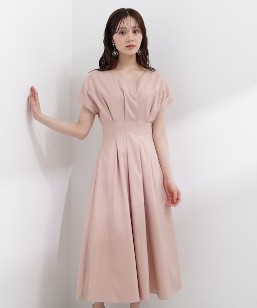 ウエストタックワンピース