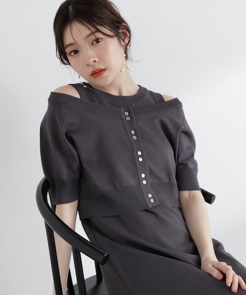 size SHORT/TALLあり］ワッシャー プリーツ ショートスリーブ