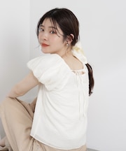 バルーンスリーブブラウス