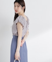 バルーンスリーブブラウス