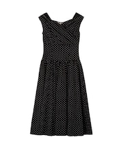 ＜Ｌ＞チュールレイヤードレディーワンピース